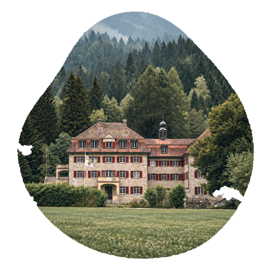 Mulegn manor in Andeer, Schams
